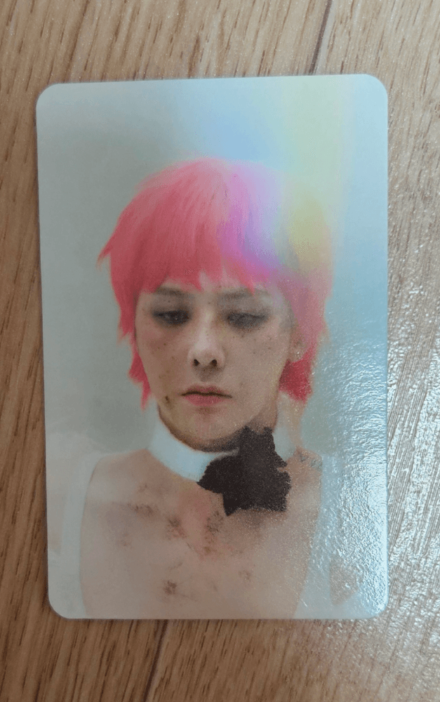 지드래곤 위버맨쉬 앨범 포토카드