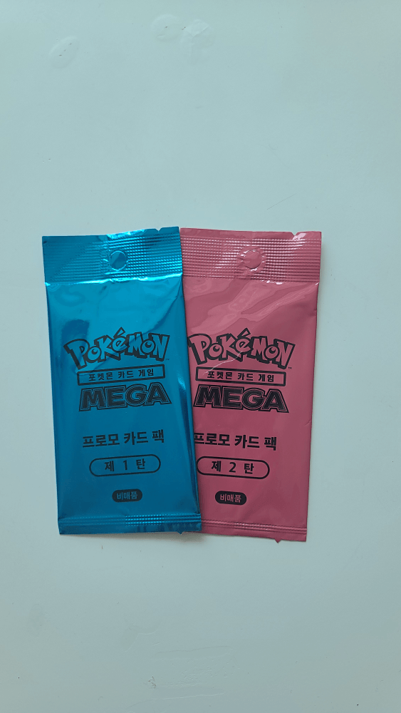 MEGA프로모 카드팩 1,2탄 
