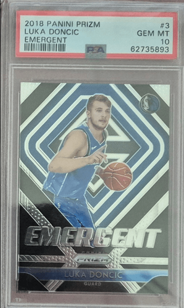 NBA 루카돈치치 프리즘 이멀전트 루키 PSA10