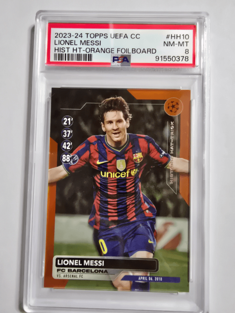  23-24 탑스 메시 /25 오렌지 포일보드 (아스널전 4골 기념)