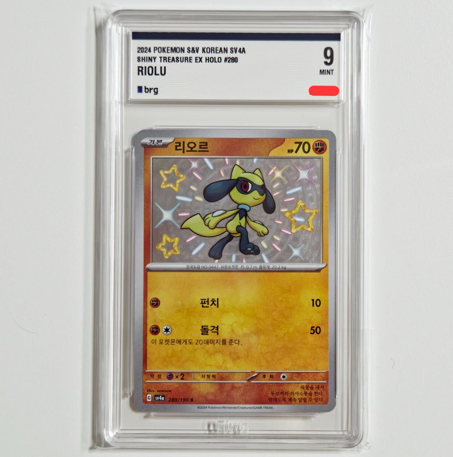 포켓몬카드 리오르 BRG9 0원 경매!!