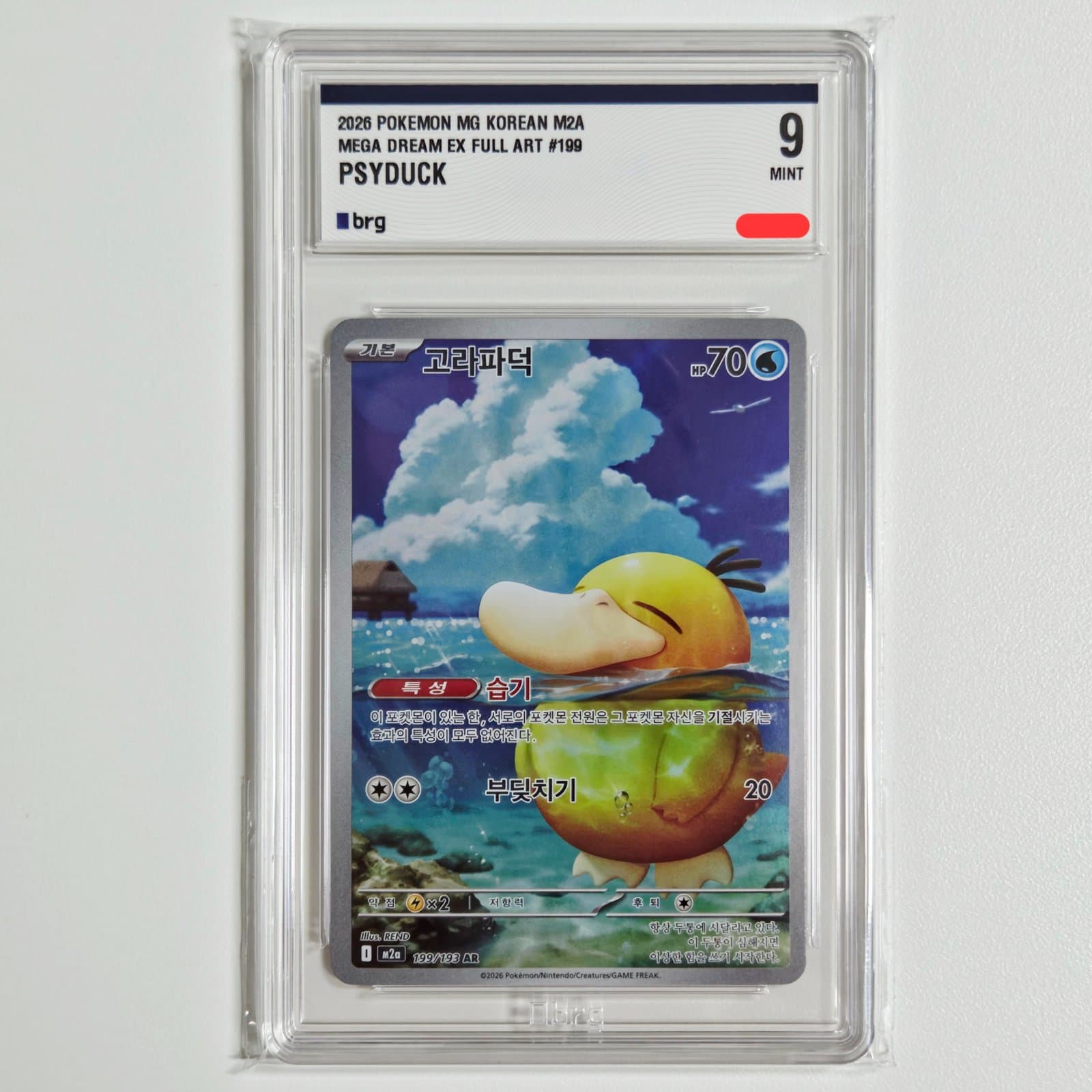 포켓몬카드 고라파덕 AR BRG9 0원 경매!!