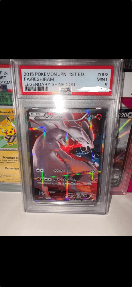 레시라무 일판 CP2 1st Edition 002/027 psa9