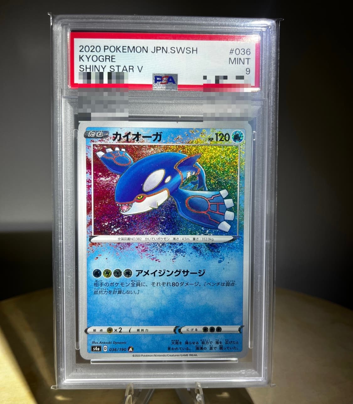 가이오가 PSA9 일판