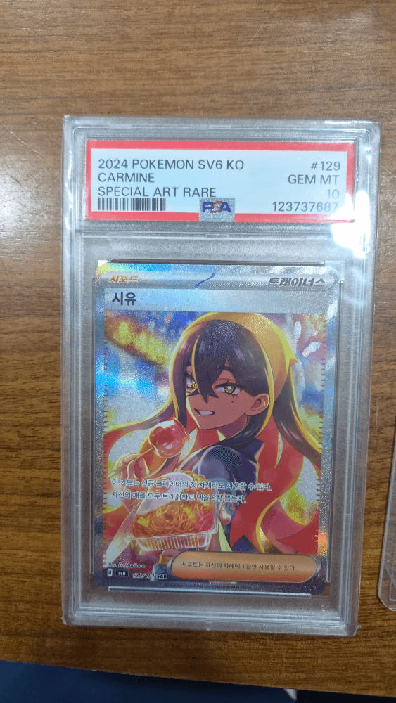 시유 한판 psa10