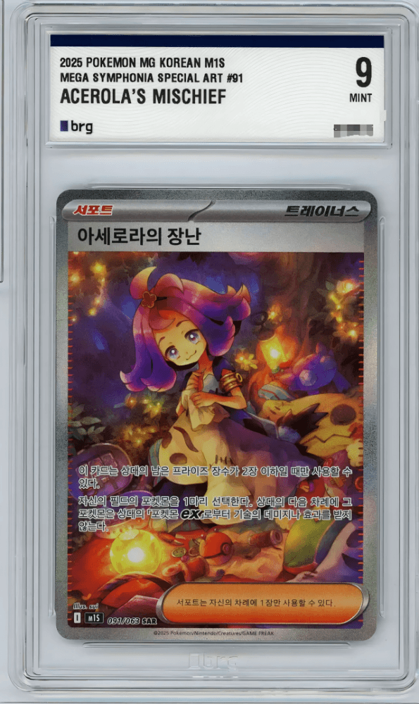 아세로라의 장난 sar brg9