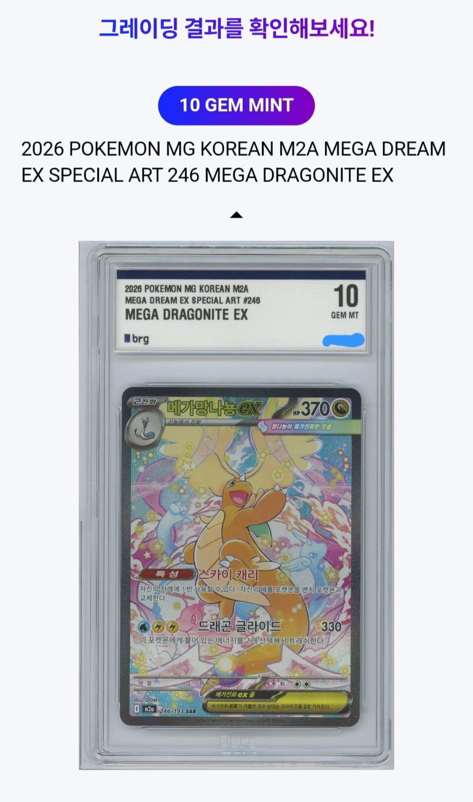 망나뇽 sar brg 10등급