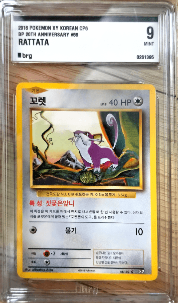 20주년 꼬렛 BRG9
