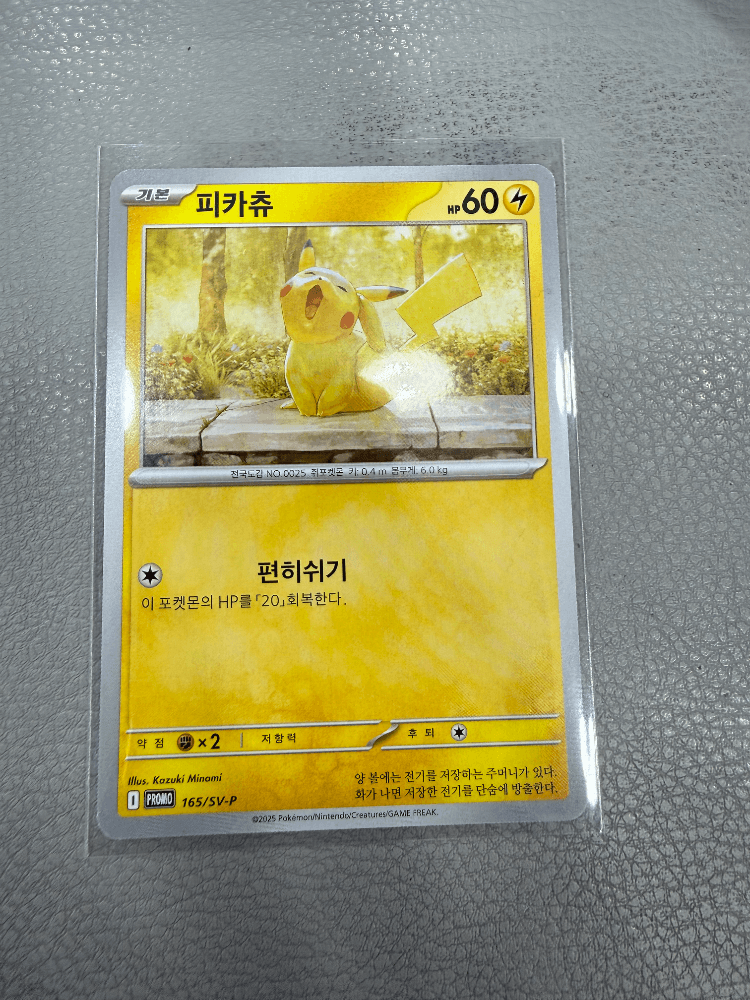 🔥[500원 경매]🔥 포켓몬카드 “프로모 피카츄” 업어가세요!