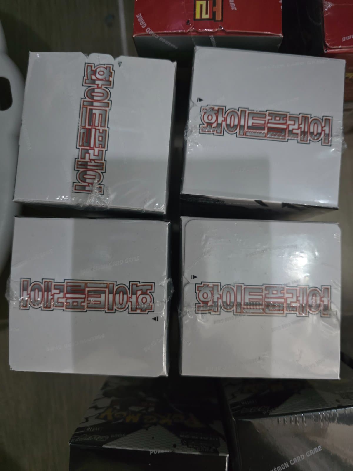 화이트플레어 4박스 일괄