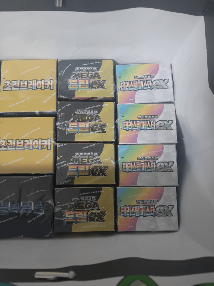포켓몬카드 테라스탈 or 메가드림 선택