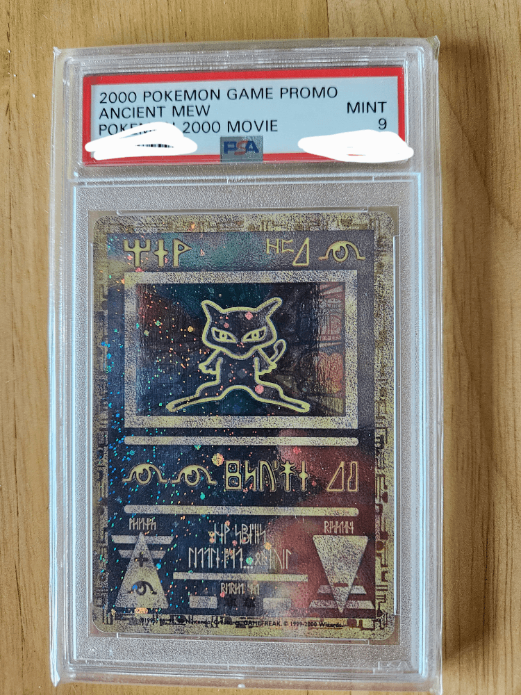 포켓몬카드 2000년 고대뮤 psa9