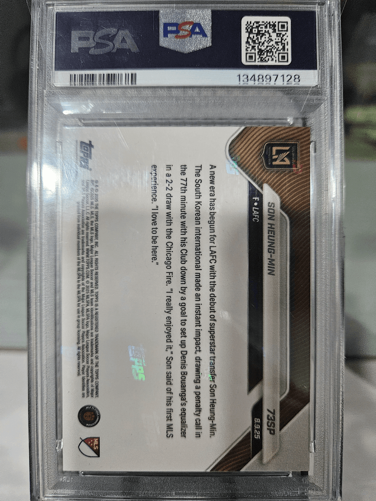 Topps Now 손흥민 MLS 데뷔 SP PSA10