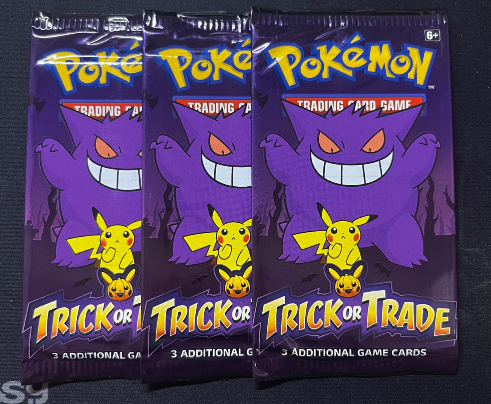 [1번] 북미 2022 할로윈팩 3팩 일괄 - trick or trade 2022
