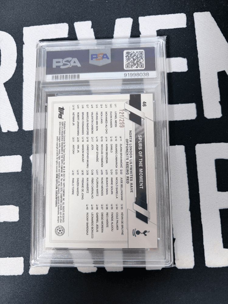 22-23 탑스 손흥민/케인 듀오 299한정 psa10등급